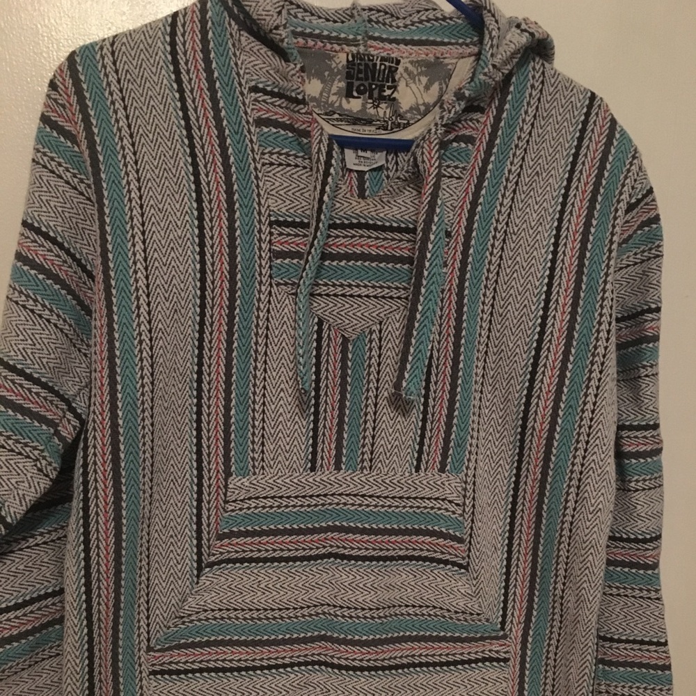 Medium patterned hoodie